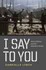 Image for I Say to You