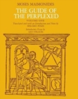 Image for The Guide of the Perplexed, Volume 1