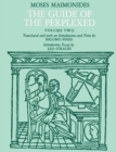 Image for The Guide of the Perplexed, Volume 2