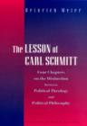 Image for The Lesson of Carl Schmitt