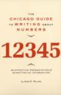 Image for The Chicago Guide to Writing About Numbers