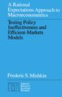 Image for A Rational Expectations Approach to Macroeconometrics: Testing Policy Ineffectiveness and Efficient-Markets Models : 43