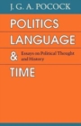 Image for Politics, Language, and Time : Essays on Political Thought and History