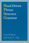 Image for Head-Driven Phrase Structure Grammar