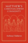 Image for Matthew&#39;s Christian-Jewish Community