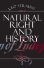 Image for Natural Right and History