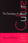 Image for The Sociology of Culture