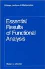 Image for Essential results of functional analysis