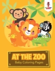 Image for At the Zoo : Baby Coloring Pages