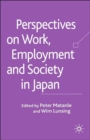 Image for Perspectives on Work, Employment and Society in Japan