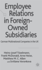 Image for Employee Relations in Foreign-Owned Subsidiaries