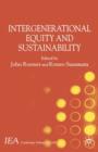 Image for Intergenerational equity and sustainability