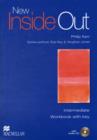 Image for Inside Out Intermediate Workbook Pack with Key New Edition