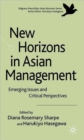 Image for New Horizons in Asian Management