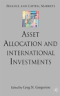 Image for Asset allocation and international investments