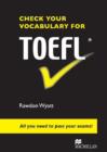 Image for Check your Vocab for TOEFL