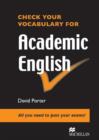 Image for **OP** Check Vocabulary for Academic English Student Book