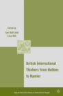 Image for British international thinkers from Hobbes to Namier