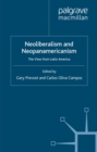 Image for NeoLiberalism and neoPanamericanism: the view from Latin America