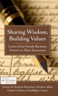 Image for Sharing Wisdom, Building Values