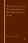 Image for The legacy of punishment in international law