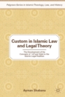 Image for Custom in Islamic law and legal theory: the development of the concepts of Urf and Adah in the Islamic legal tradition