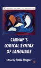 Image for Carnap&#39;s Logical Syntax of Language