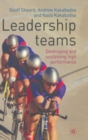 Image for Leadership teams  : six stages to developing and sustaining high performance