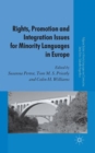 Image for Rights, promotion and integration issues for minority languages in Europe