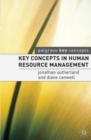 Image for Key concepts in human resource management