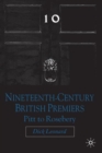 Image for Nineteenth-century British premiers  : Pitt to Rosebery