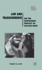 Image for Law and transcendence  : on the unfinished project of Gillian Rose