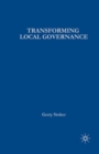 Image for Transforming Local Governance: From Thatcherism to New Labour