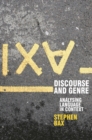 Image for Discourse and genre  : using language in context
