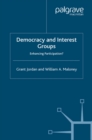 Image for Democracy and interest groups: enhancing participation?