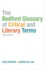 Image for Bedford Glossary of Critical and Literary Terms