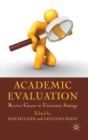 Image for Academic evaluation  : review genres in university settings