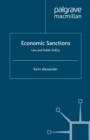 Image for Economic Sanctions: Law and Public Policy