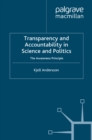 Image for Transparency and Accountability in Science and Politics: The Awareness Principle