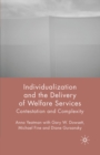 Image for Individualization and the Delivery of Welfare Services: Contestation and Complexity