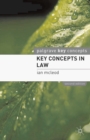 Image for Key concepts in law