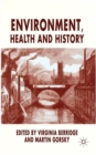 Image for Environment, Health and History