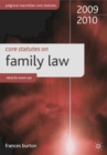 Image for Core Statutes on Family Law 2009-10
