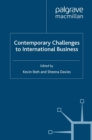Image for Contemporary Challenges to International Business