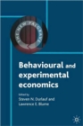 Image for Behavioural and Experimental Economics