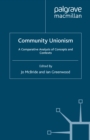 Image for Community Unionism: A Comparative Analysis of Concepts and Contexts