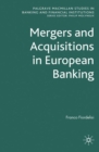 Image for Mergers and acquisitions in European banking