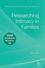 Image for Researching Intimacy in Families