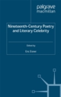 Image for Nineteenth-century poetry and literary celebrity