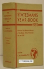 Image for The Statesman&#39;s Year-Book: Statistical and Historical Annual of the States of the World for the Year 1955